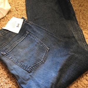 3 x1 N.Y.C jeans New Straight Authentic Crop jeans